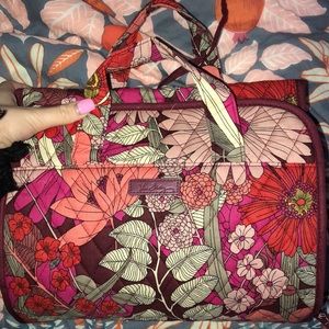 Vera Bradley hanging travel organizer